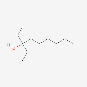 molecular formula C11H24O B12660708 3-Ethylnonan-3-ol CAS No. 51246-24-3