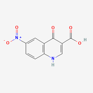 4-Hydroxy-6-nitro-3-quinolinecarboxylic acid