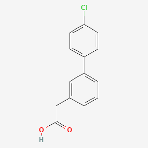 3-Biphenylacetic acid, 4'-chloro-