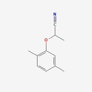 molecular formula C11H13NO B12661001 Propanenitrile, 2-(2,5-dimethylphenoxy)- CAS No. 6441-15-2