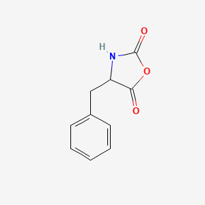molecular formula C10H9NO3 B1266103 4-Benzyloxazolidine-2,5-dione CAS No. 583-47-1