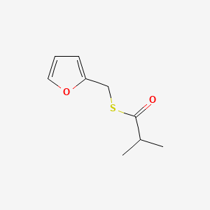 molecular formula C9H12O2S B12661041 S-Furfuryl 2-methylpropanethioate CAS No. 94278-25-8
