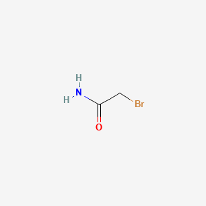 molecular formula C2H4BrNO B1266107 2-溴乙酰胺 CAS No. 683-57-8