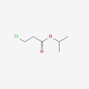 molecular formula C6H11ClO2 B1266108 异丙基3-氯丙酸酯 CAS No. 691-93-0