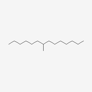 molecular formula C15H32 B12661081 7-Methyltetradecane CAS No. 6165-39-5