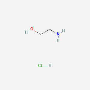 molecular formula C2H8ClNO B1266118 2-Aminoethanol hydrochloride CAS No. 2002-24-6
