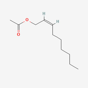 molecular formula C11H20O2 B12661285 (Z)-Non-2-enyl acetate CAS No. 41453-57-0