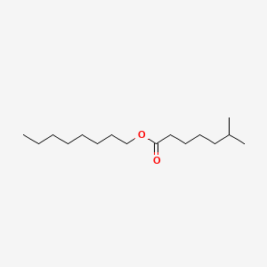 molecular formula C16H32O2 B12661297 Octyl isooctanoate CAS No. 84896-42-4