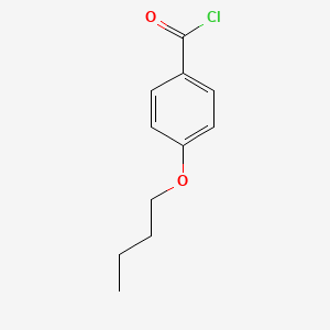 molecular formula C11H13ClO2 B1266131 4-丁氧基苯甲酰氯 CAS No. 33863-86-4