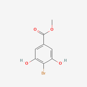 molecular formula C8H7BrO4 B1266133 Methyl 4-bromo-3,5-dihydroxybenzoate CAS No. 34126-16-4