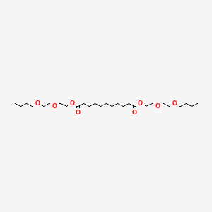 molecular formula C27H52O8 B12661346 Bis(2-(2-butoxyethoxy)ethyl) undecanedioate CAS No. 85284-12-4