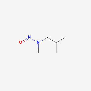 molecular formula C5H12N2O B1266137 N,2-Dimethyl-N-nitroso-1-propanamine CAS No. 34419-76-6