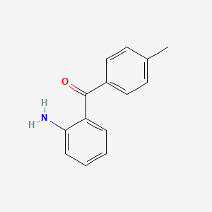 molecular formula C14H13NO B1266141 2-Amino-4'-methylbenzophenone CAS No. 36192-63-9