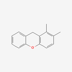 molecular formula C15H14O B12661433 Dimethyl-9H-xanthene CAS No. 40522-91-6