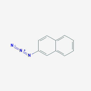 molecular formula C10H7N3 B1266145 2-Azidonaphthalene CAS No. 20937-86-4