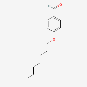 molecular formula C14H20O2 B1266147 4-(庚氧基)苯甲醛 CAS No. 27893-41-0