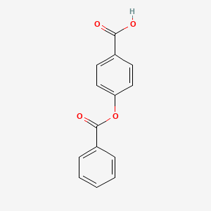 molecular formula C14H10O4 B1266150 4-(Benzoyloxy)benzoic acid CAS No. 28547-23-1