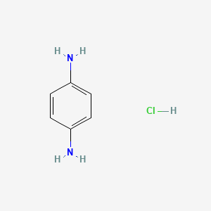 molecular formula C6H9ClN2 B1266153 p-Phenylenediamine hydrochloride CAS No. 540-24-9