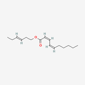 molecular formula C16H26O2 B12661550 (E)-3-Hexenyl (2Z,4Z)-2,4-decadienoate CAS No. 94109-96-3