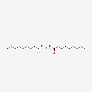 molecular formula C20H38NiO4 B12661570 Nickel(II) isodecanoate CAS No. 85508-43-6