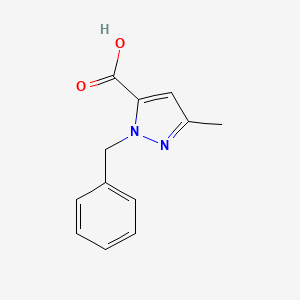 1-Benzyl-3-methyl-1H-pyrazole-5-carboxylic acid