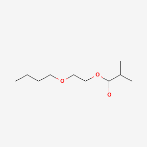 molecular formula C10H20O3 B12661627 2-Butoxyethyl isobutyrate CAS No. 94108-58-4