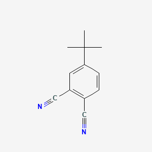 molecular formula C12H12N2 B1266168 4-tert-Butylphthalonitrile CAS No. 32703-80-3