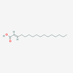 molecular formula C16H30O2 B126617 Hexadecenoic acid CAS No. 929-79-3