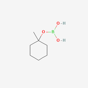 molecular formula C7H15BO3 B12661706 Boric acid, methylcyclohexyl ester CAS No. 99811-52-6
