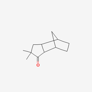 molecular formula C12H18O B12661724 Octahydrodimethyl-4,7-methano-1H-indenone CAS No. 94021-63-3