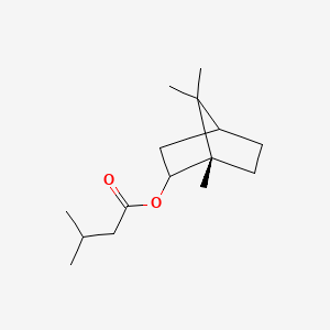 molecular formula C15H26O2 B12661731 Bornyl isovalerate CAS No. 85699-69-0