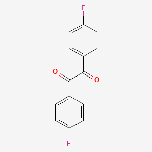 molecular formula C14H8F2O2 B1266174 4,4'-Difluorobenzil CAS No. 579-39-5