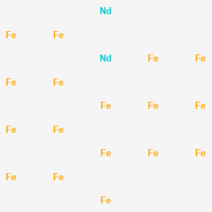 molecular formula Fe17Nd2 B12661747 Einecs 235-054-6 CAS No. 12063-74-0