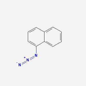 molecular formula C10H7N3 B1266176 1-叠氮萘 CAS No. 6921-40-0