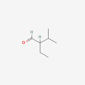 molecular formula C7H14O B1266178 2-Ethyl-3-methylbutanal CAS No. 26254-92-2
