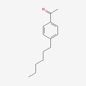 B1266181 1-(4-Hexylphenyl)ethanone CAS No. 37592-72-6