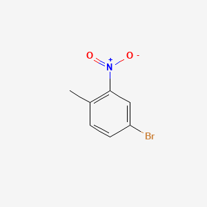 molecular formula C7H6BrNO2 B1266186 4-溴-2-硝基甲苯 CAS No. 60956-26-5