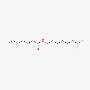 molecular formula C16H32O2 B12661870 Isononyl heptanoate CAS No. 71720-31-5