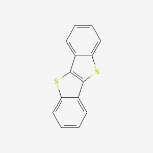 molecular formula C14H8S2 B1266191 Benzo[b]benzo[4,5]thieno[2,3-d]thiophene CAS No. 248-70-4