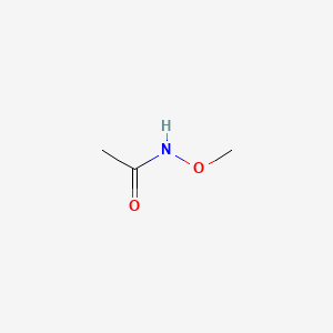 molecular formula C3H7NO2 B1266195 N-Methoxyacetamide CAS No. 5806-90-6