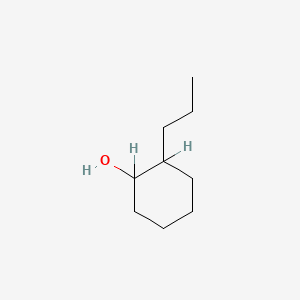 molecular formula C9H18O B1266197 2-N-propylcyclohexanol CAS No. 5857-86-3