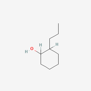 molecular formula C9H18O B1266197 2-Propylcyclohexanol CAS No. 5857-86-3