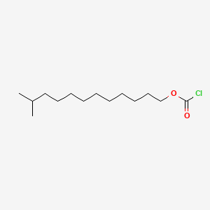 molecular formula C14H27ClO2 B12661973 Isotridecyl chloroformate CAS No. 84000-61-3