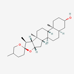molecular formula C27H44O3 B12661974 Spirostanol CAS No. 19043-98-2