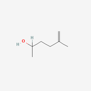 molecular formula C7H14O B1266201 5-甲基-5-己烯-2-醇 CAS No. 50551-88-7