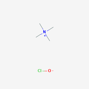 molecular formula C4H12ClNO B12662038 tetramethylazanium;hypochlorite CAS No. 736179-59-2