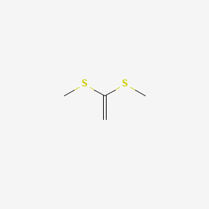 molecular formula C4H8S2 B1266204 1,1-Bis(methylthio)ethylene CAS No. 51102-74-0
