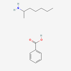 molecular formula C14H23NO2 B12662053 Einecs 283-831-3 CAS No. 84731-72-6