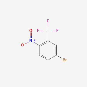 molecular formula C7H3BrF3NO2 B1266206 5-Bromo-2-nitrobenzotrifluoride CAS No. 344-38-7