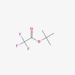 molecular formula C6H9F3O2 B1266212 t-Butyl trifluoroacetate CAS No. 400-52-2